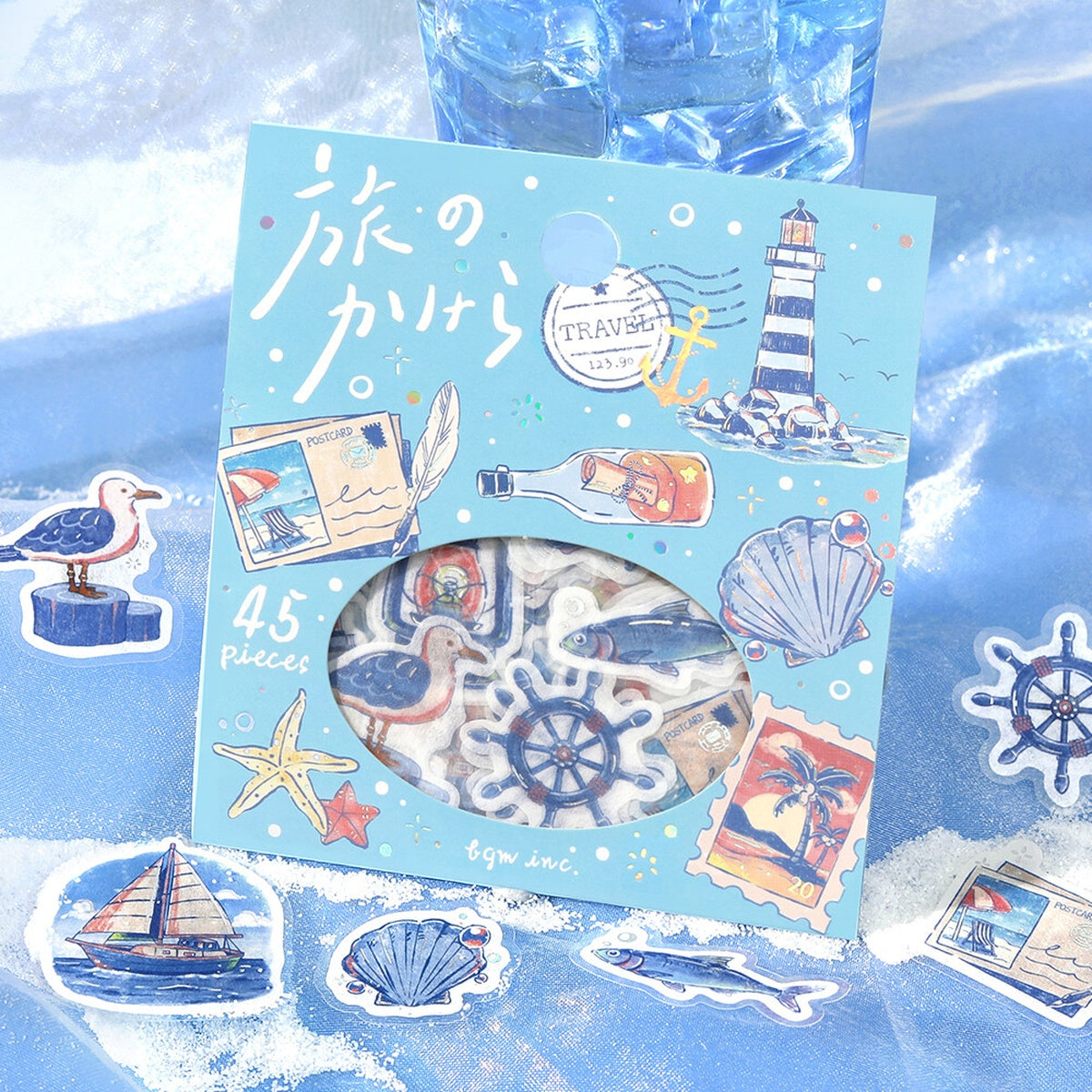 Flockensticker - Foil Stamp Stickers - Journey