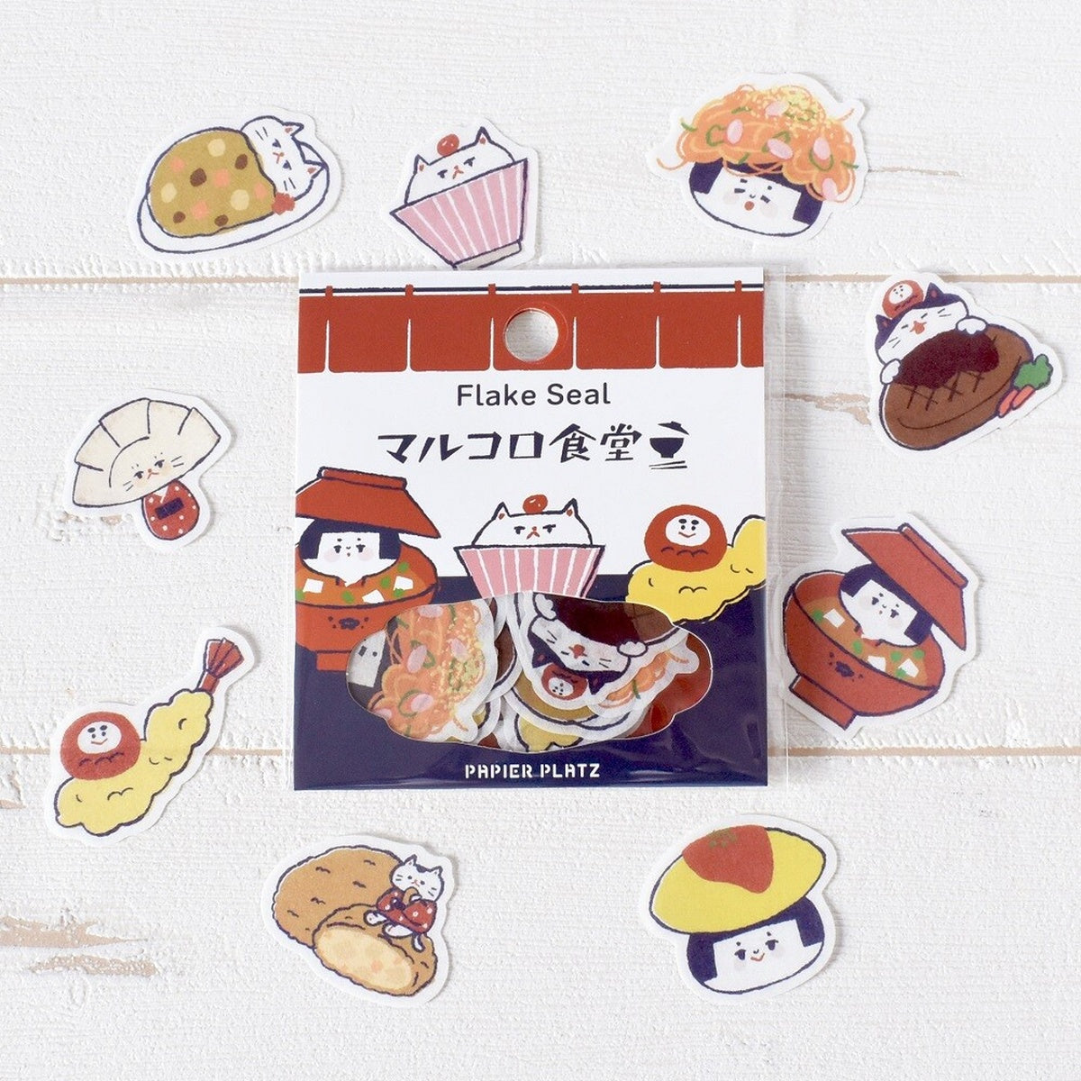 Flockensticker - Papier Platz - marucorochan