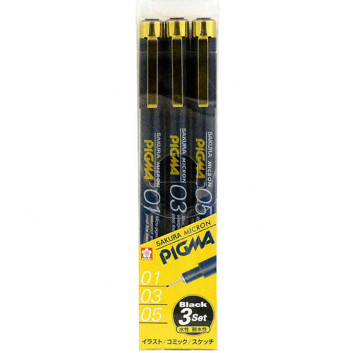 Filzstift - Sakura - Pigma - Fineliner - Schwarz