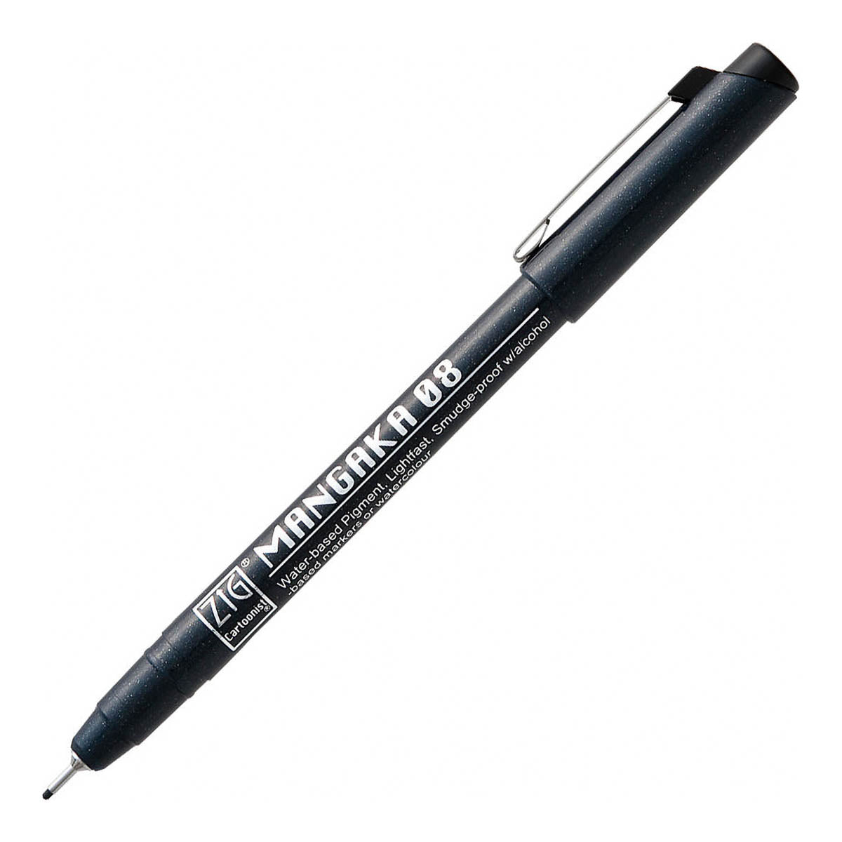 Filzstift - Kuretake - ZIG - Cartoonist MANGAKA - Schwarz