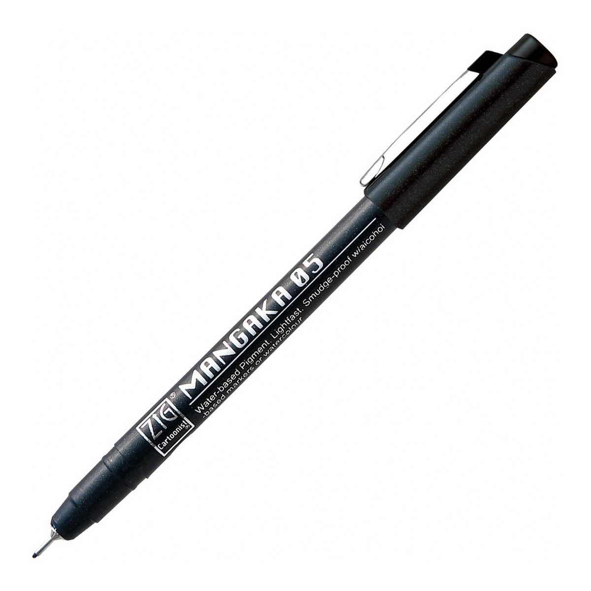 Filzstift - Kuretake - ZIG - Cartoonist MANGAKA - Schwarz