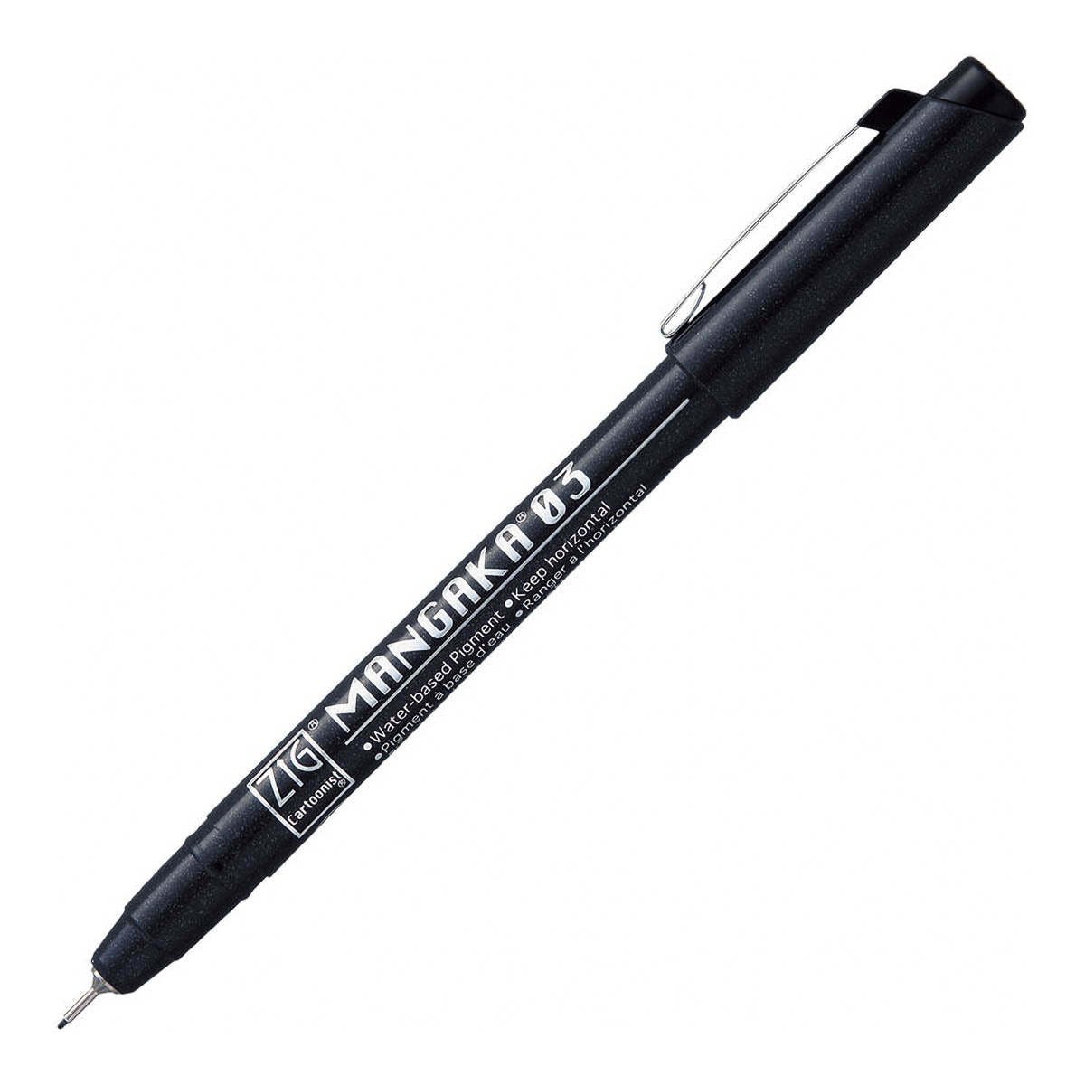 Filzstift - Kuretake - ZIG - Cartoonist MANGAKA - Schwarz