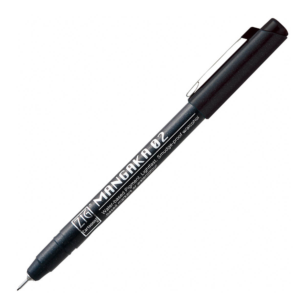 Filzstift - Kuretake - ZIG - Cartoonist MANGAKA - Schwarz