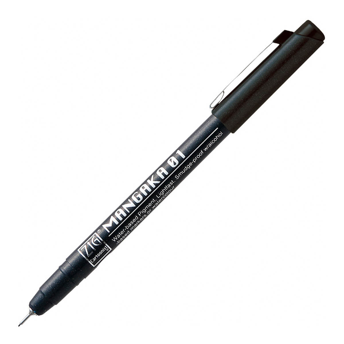 Filzstift - Kuretake - ZIG - Cartoonist MANGAKA - Schwarz