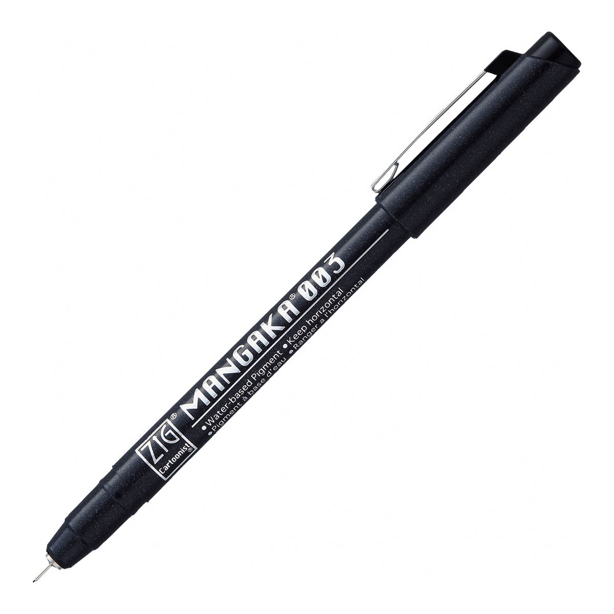 Filzstift - Kuretake - ZIG - Cartoonist MANGAKA - Schwarz