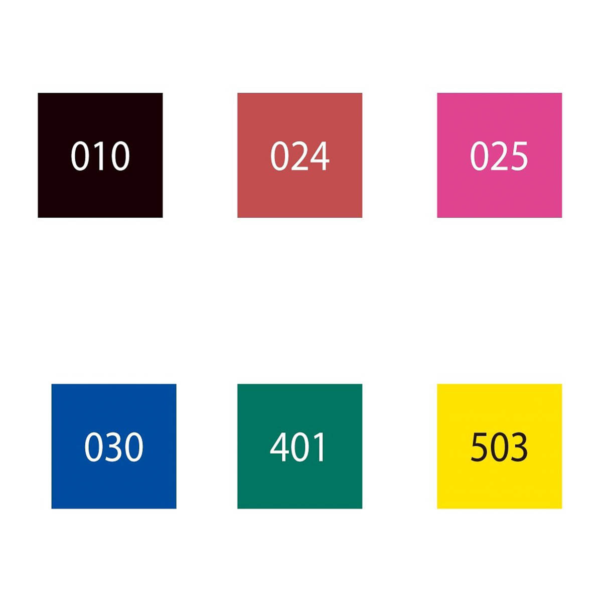 Filzstift - Kuretake - ZIG - Calligraphy - Standard Colors