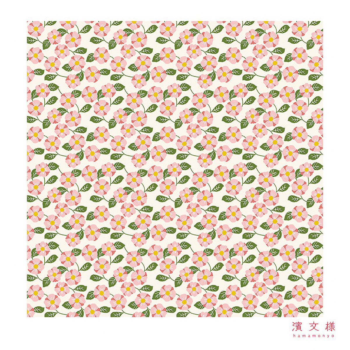 Furoshiki - Flowers - 90cm