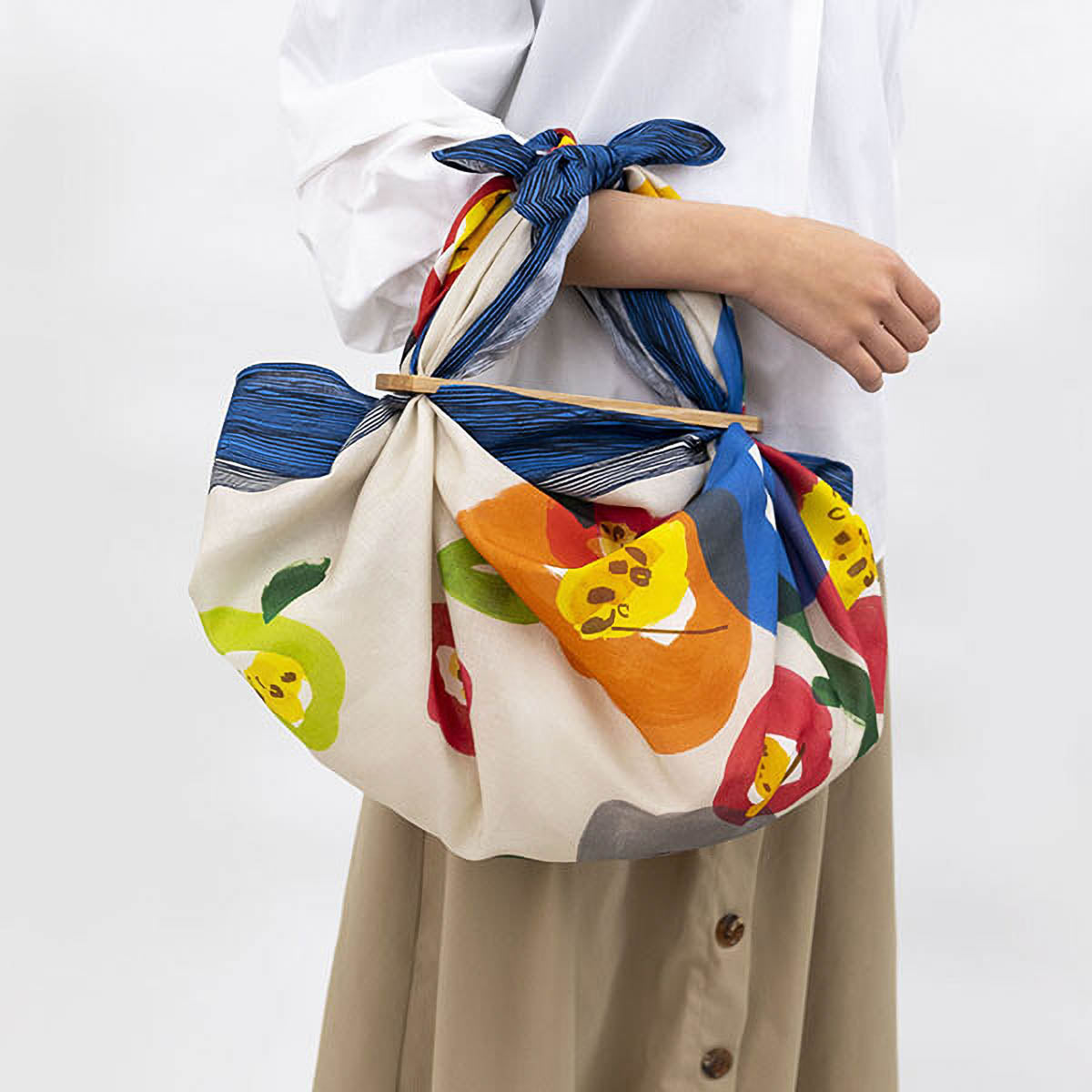 Furoshiki - Half Linen - 100 x 100 cm