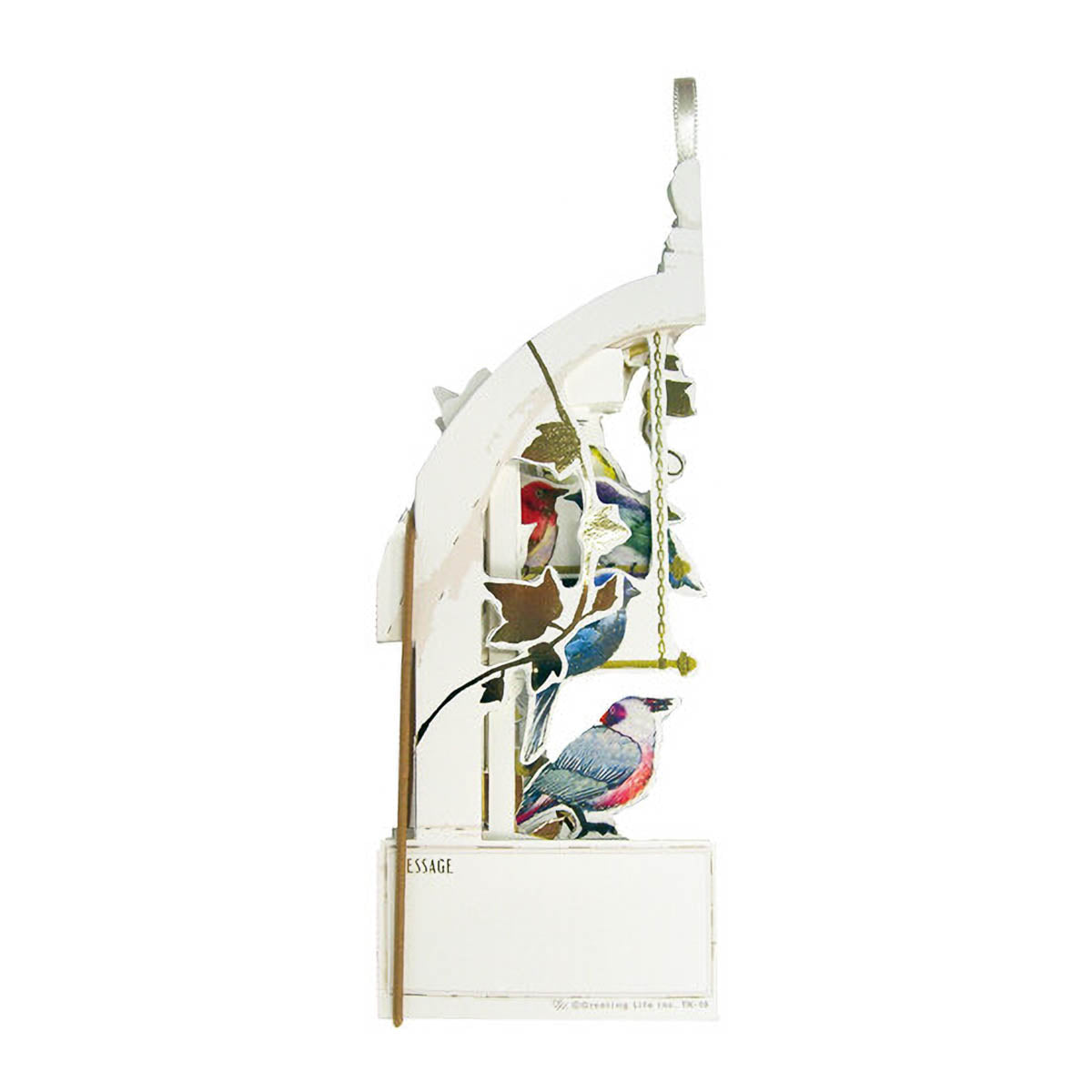Grußkarte - Bird Cage