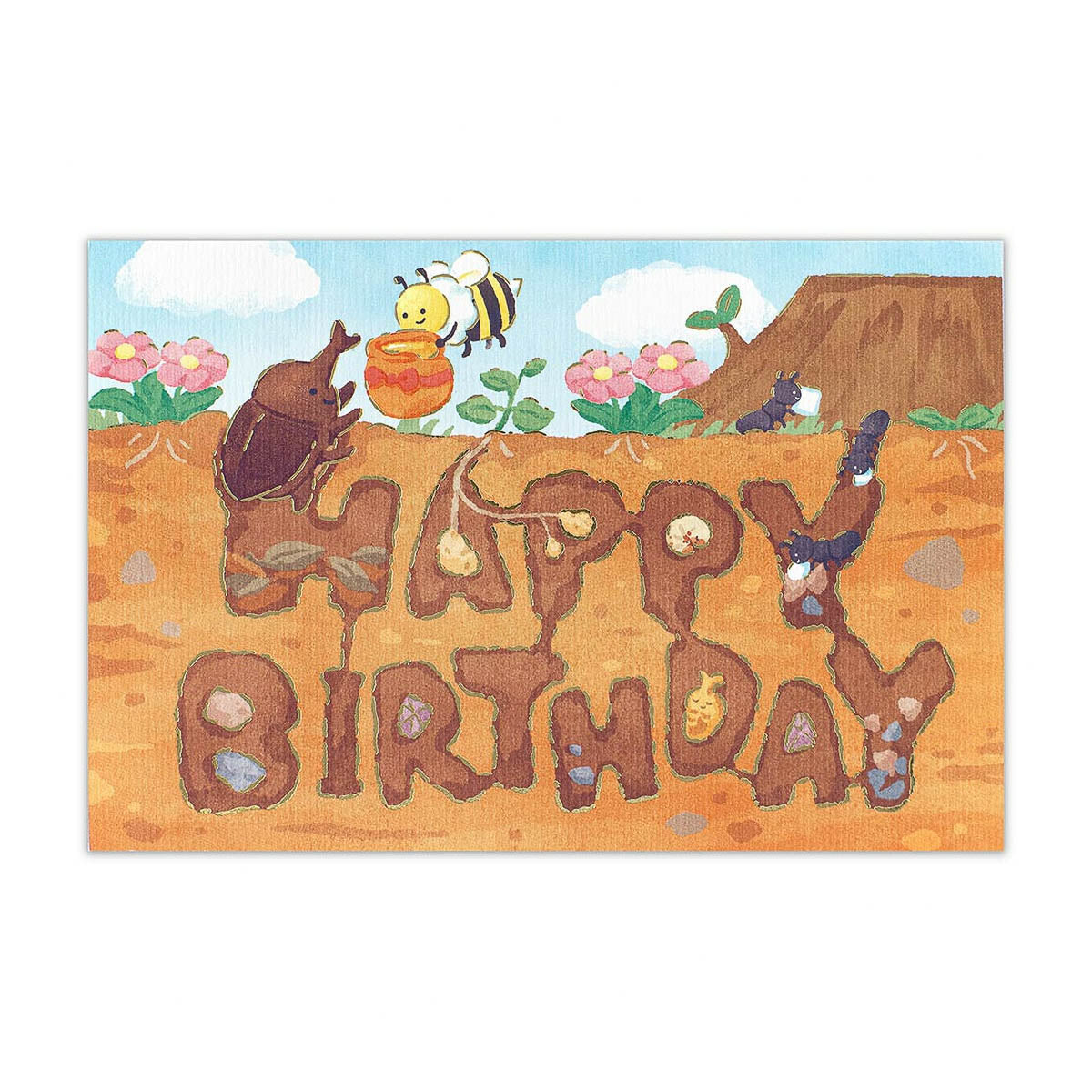 Grußkarte - 3D Card - Picture Book