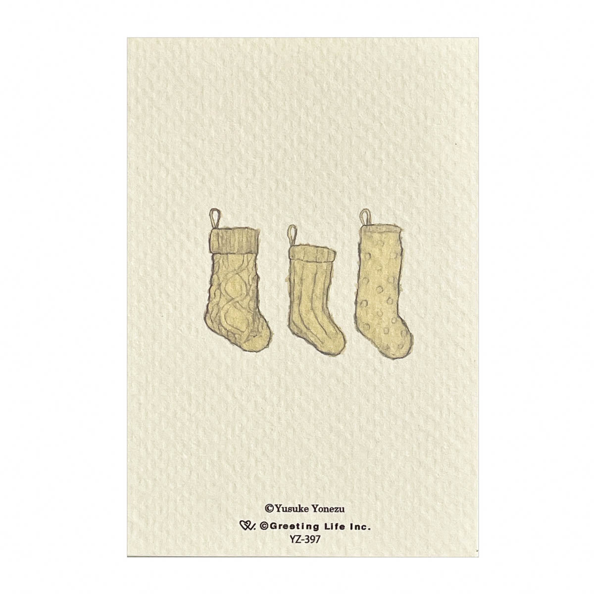 Grußkarte - Yusuke Yonezu - Christmas Card - Animals