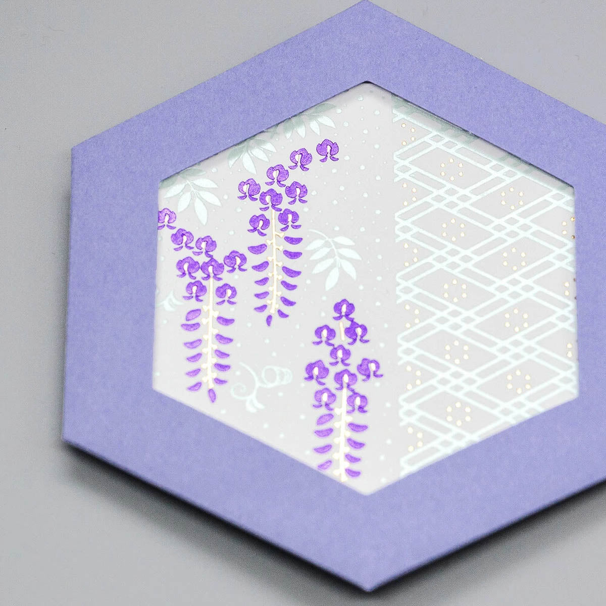 Grußkarte - ROKKAKU CARD - Flowers