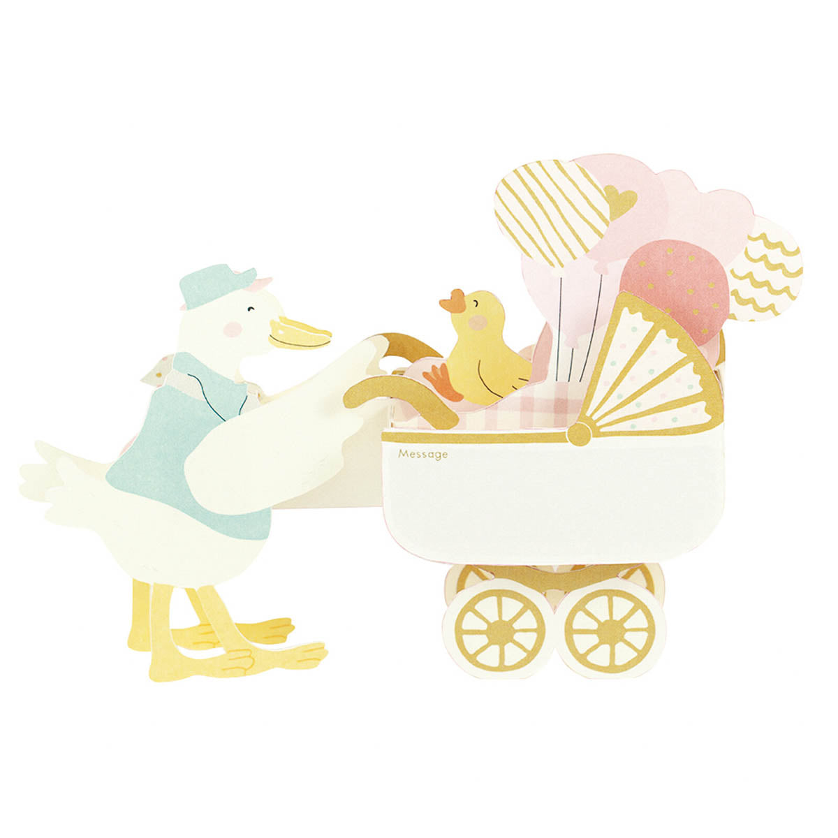 Grußkarte - 3D Card - Baby