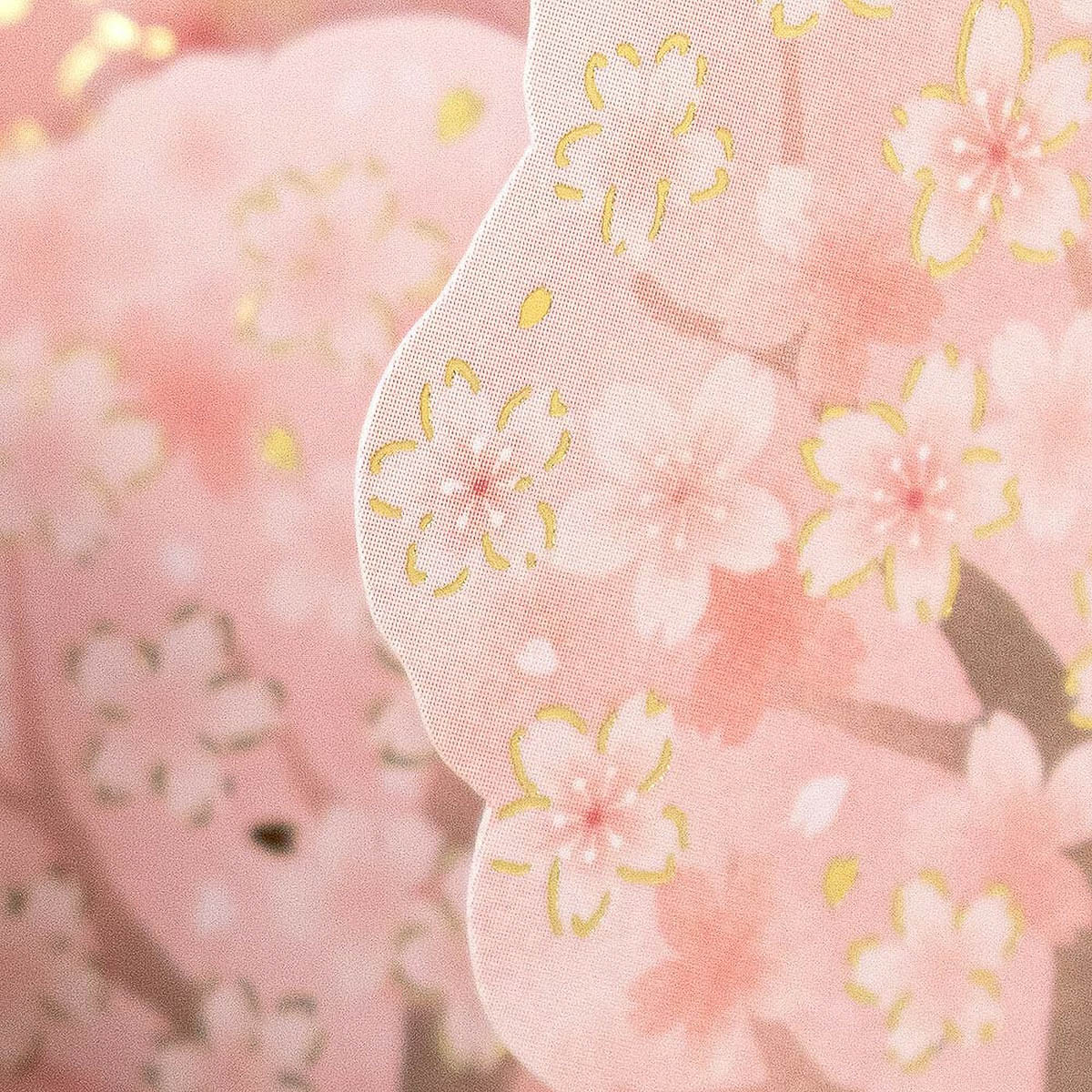 Grußkarte - 3D Card - Sakura