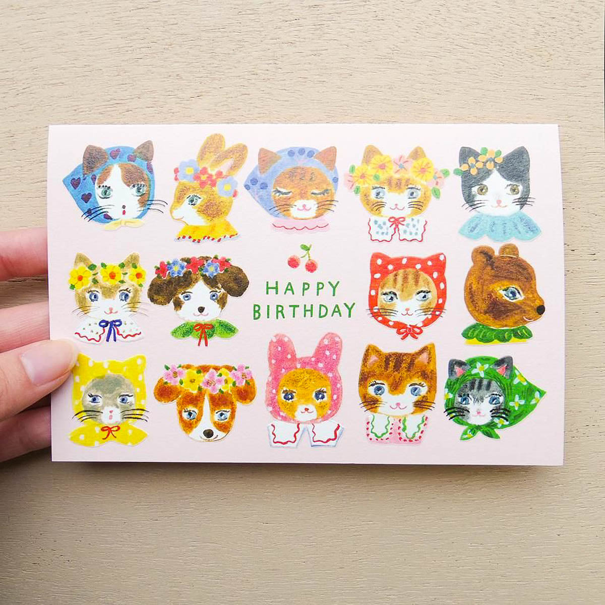 Grußkarte - cozyca - Aiko Fukawa - Birthday Card