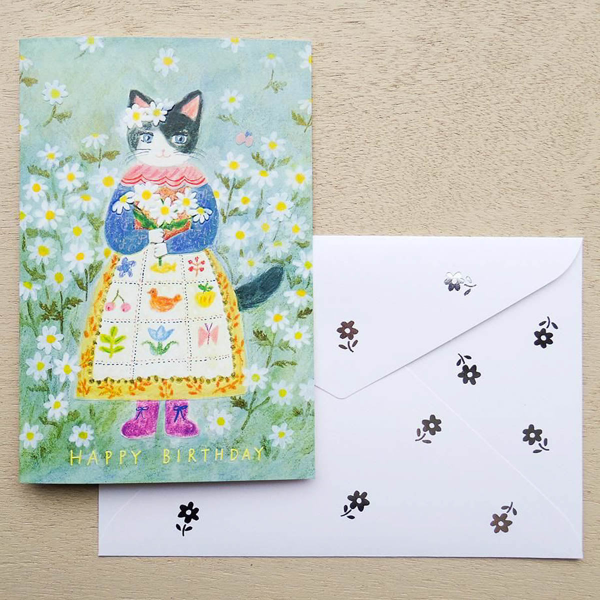 Grußkarte - cozyca - Aiko Fukawa - Birthday Card