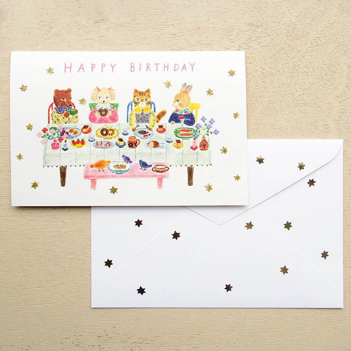Grußkarte - cozyca - Aiko Fukawa - Birthday Card
