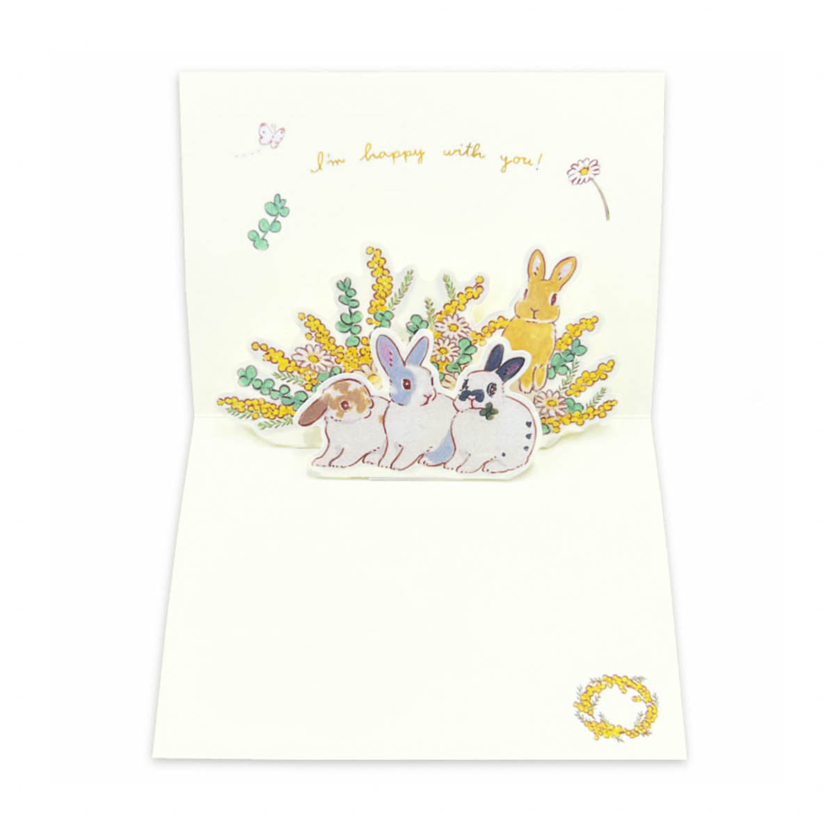 Grußkarte - Shinako Moriyama - Rabbits