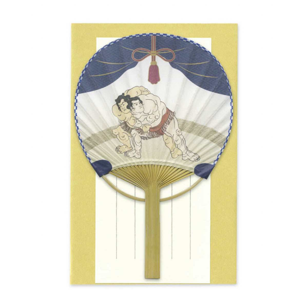 Grußkarte - Bamboo Fan