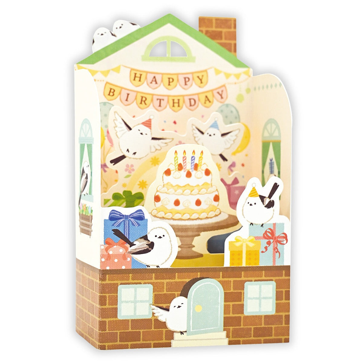 Grußkarte - Birthday 3D Card - Animals