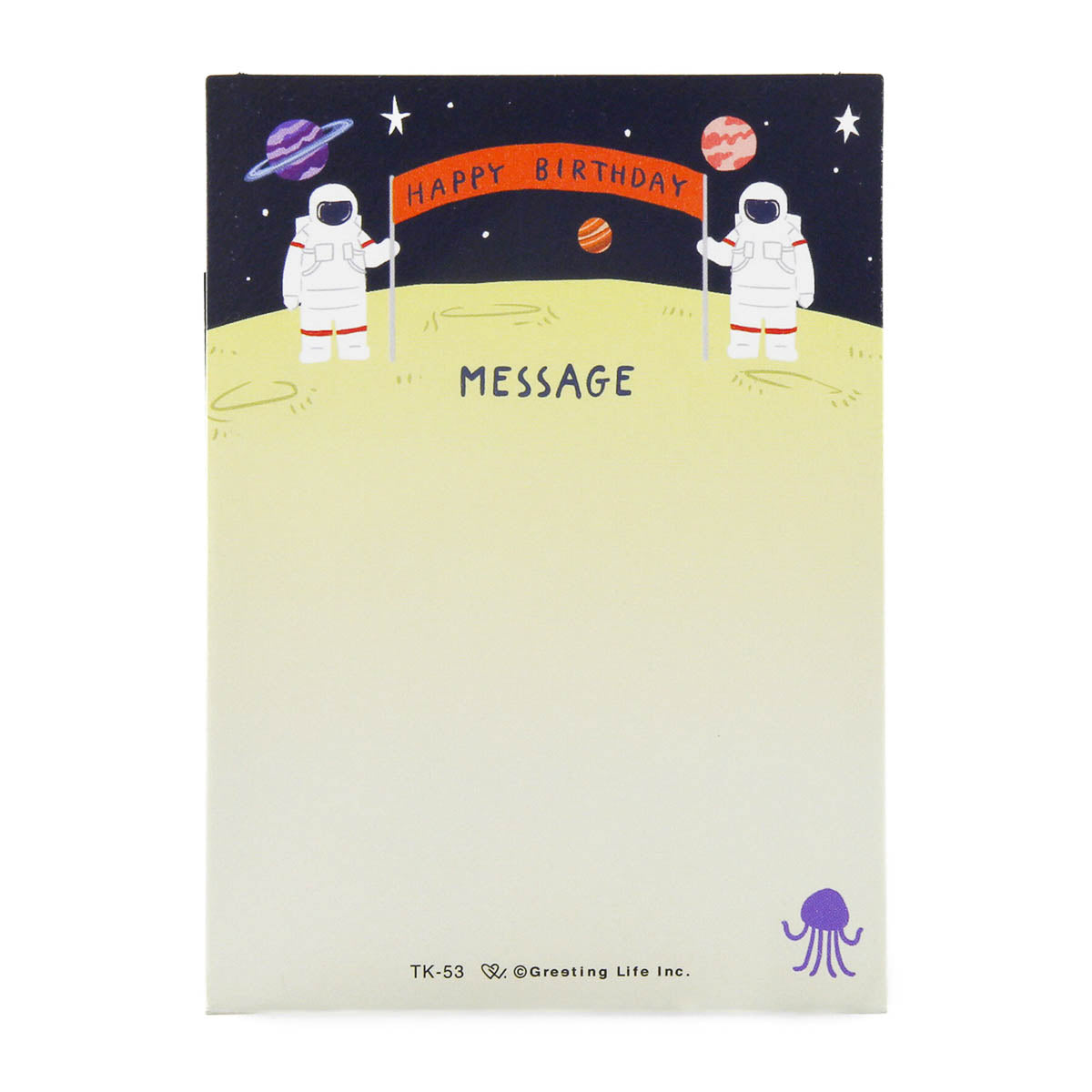 Grußkarte - Greeting Life - UMA Pop-Up Mini Card - Birthday