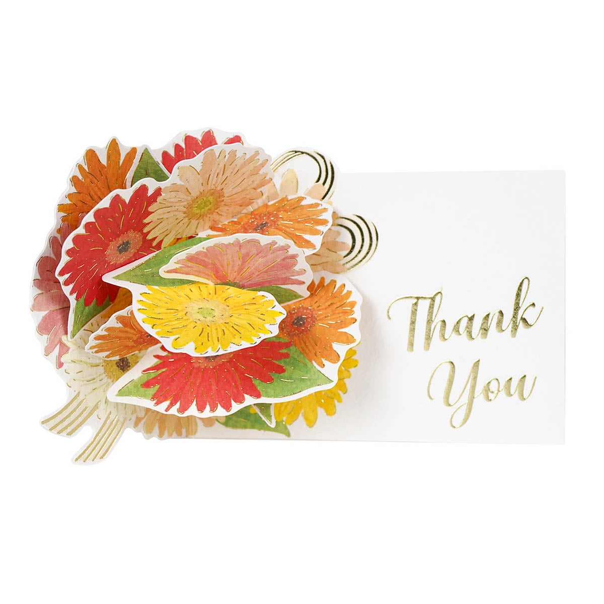 Grußkarte - Greeting Life - Flower Pop-Up Card - Thank You