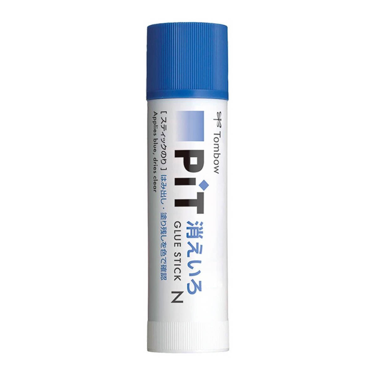 Klebstoff - Tombow - PiT - Glue Stick - Disappearing Color - BLUE