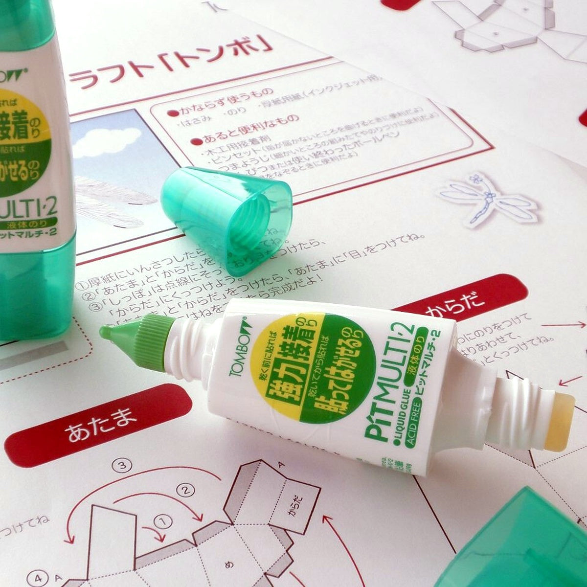 Klebstoff - Tombow - PiT - Multi 2 - Flüssigklebstoff