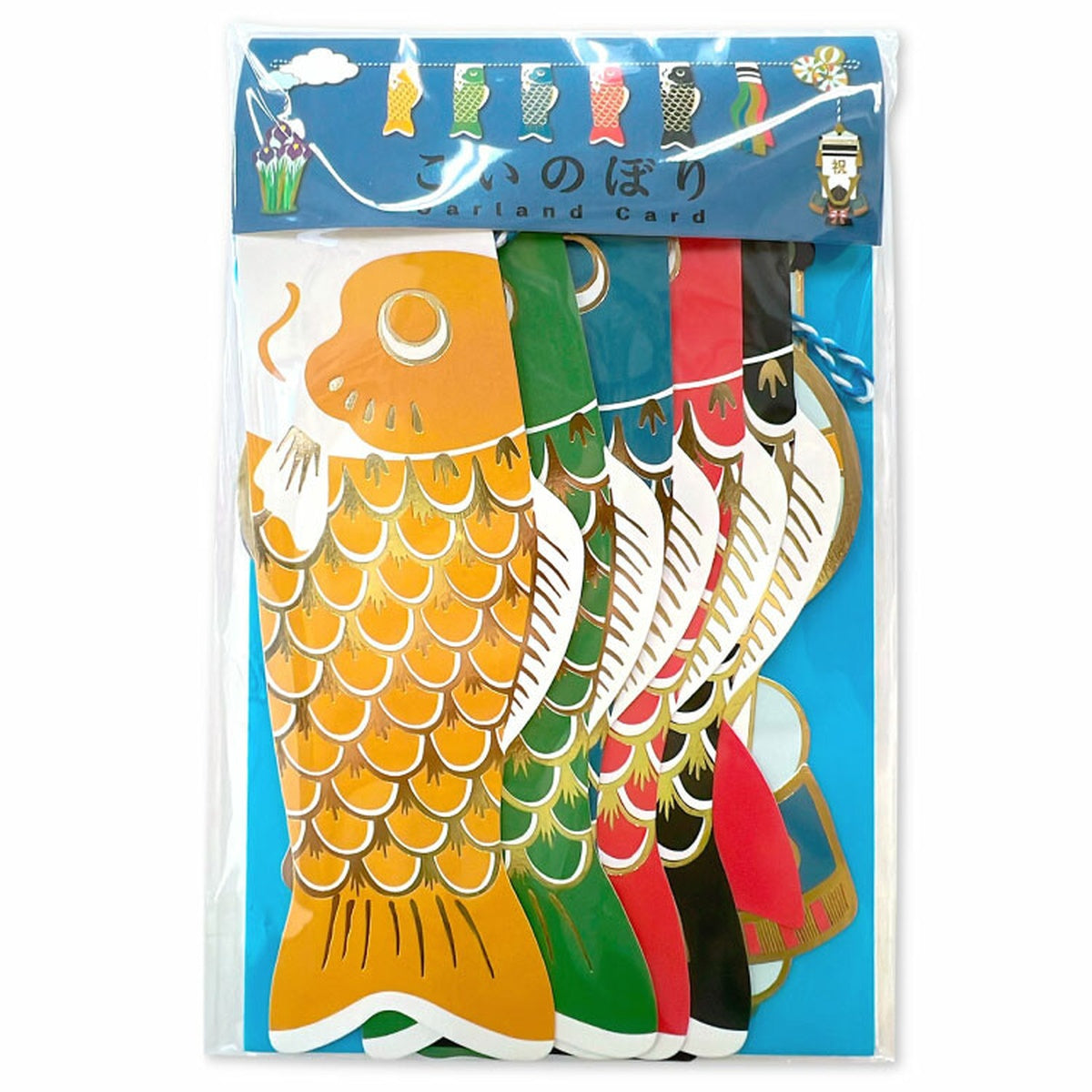 Girlande - Garland Card - Carp Streamer