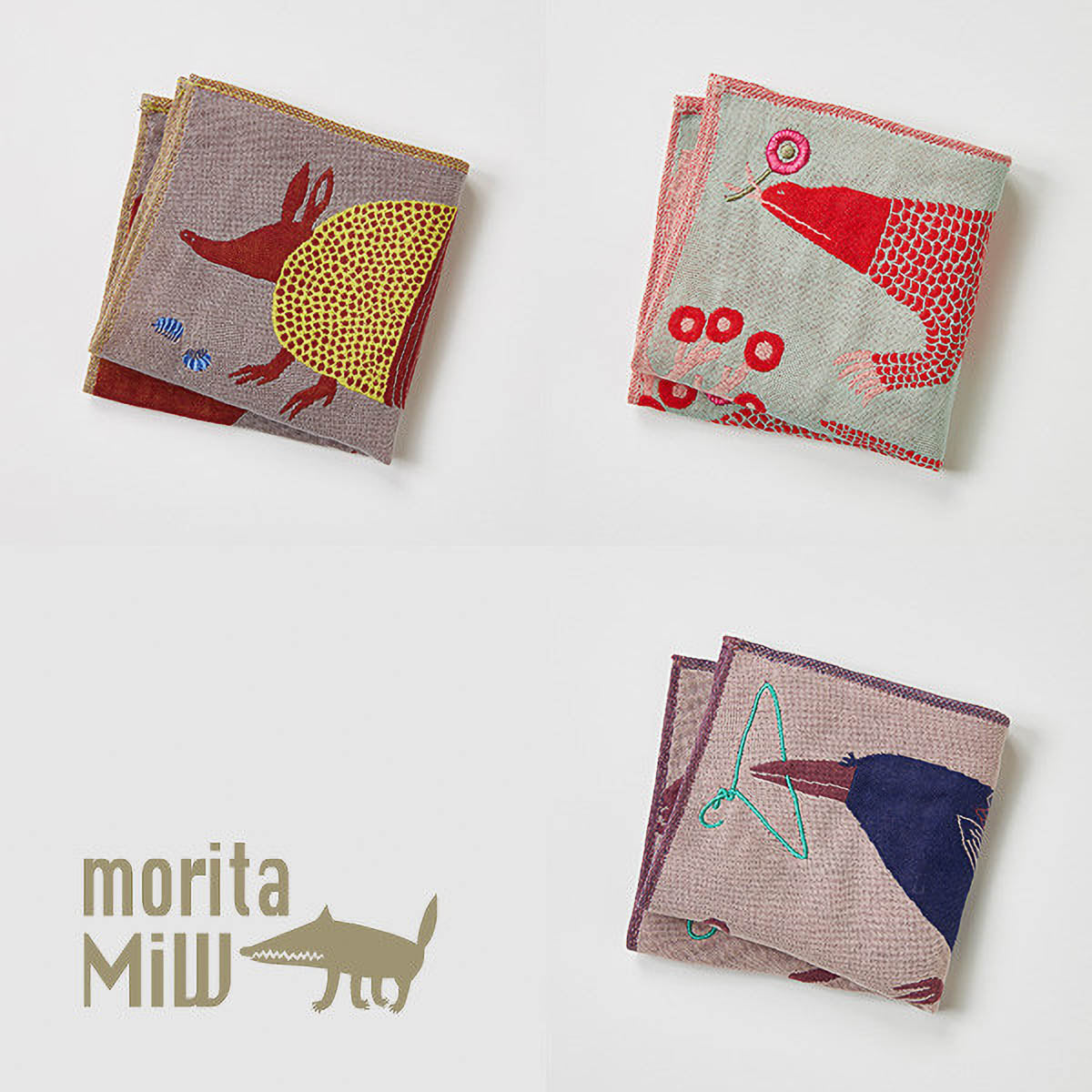 Taschentuch - moritaMiW - Gauze - Animals - Edition 3