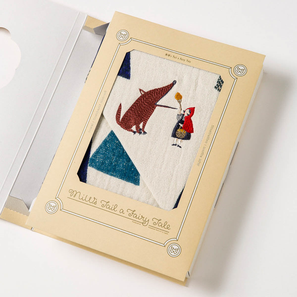 Handtuch-Set - moritaMiW - Rotkäpchen und der Wolf (Geschenk-Set)