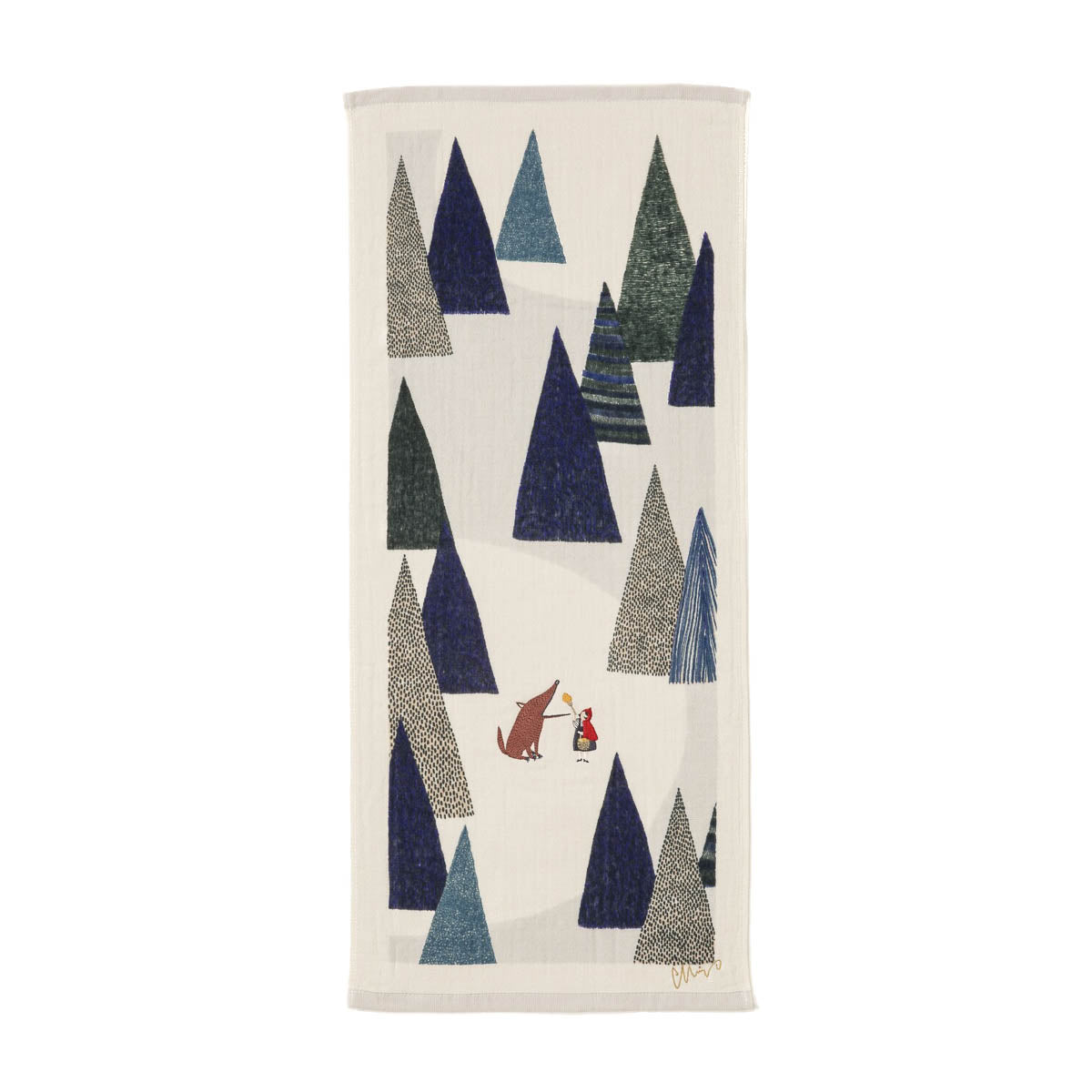 Handtuch-Set - moritaMiW - Rotkäpchen und der Wolf (Einzel-Handtücher)