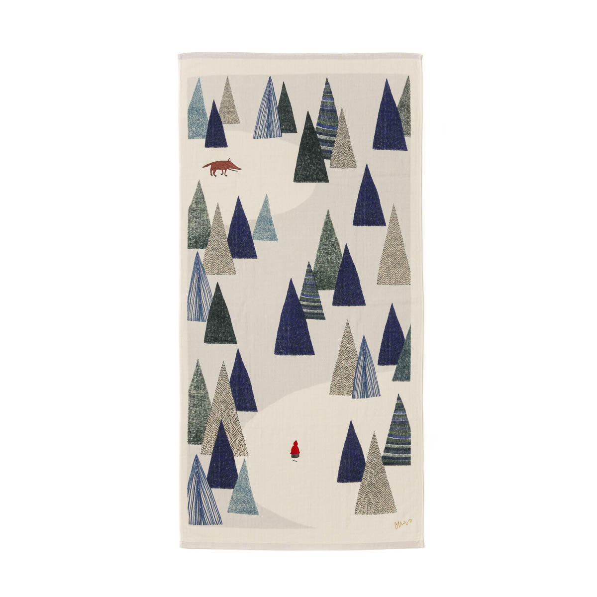 Handtuch-Set - moritaMiW - Rotkäpchen und der Wolf (Einzel-Handtücher)
