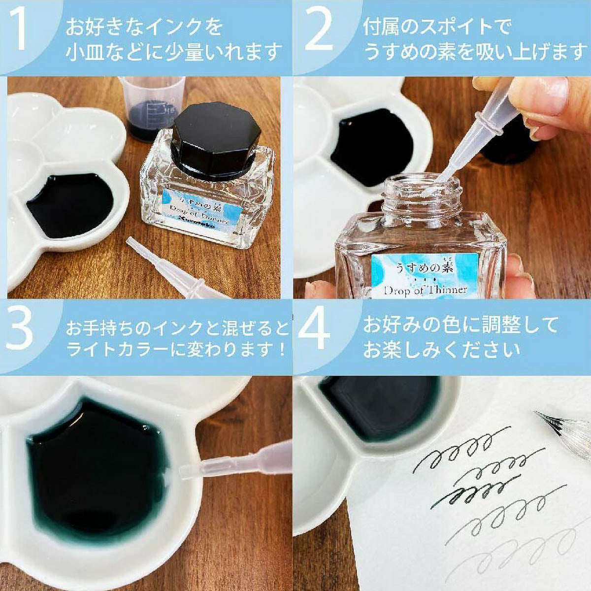 Tintenfass - Ink Café - Drop of Shimmer