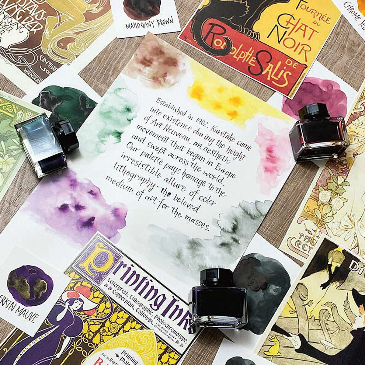 Tintenfass - Ink Café - Art Nouveau Color Ink