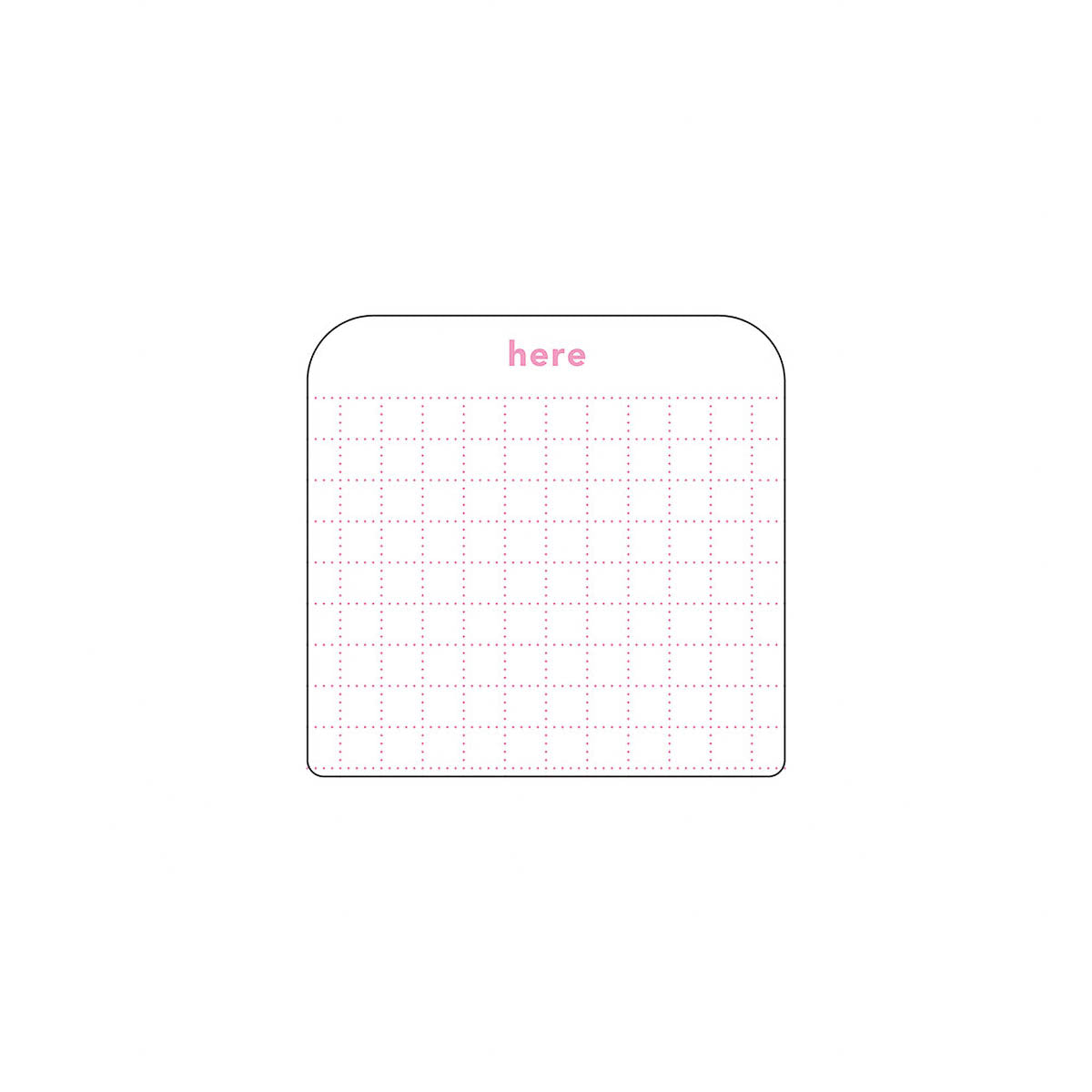 Indexsticker - isshoni. - Index To Do Sticker - Minimal - S