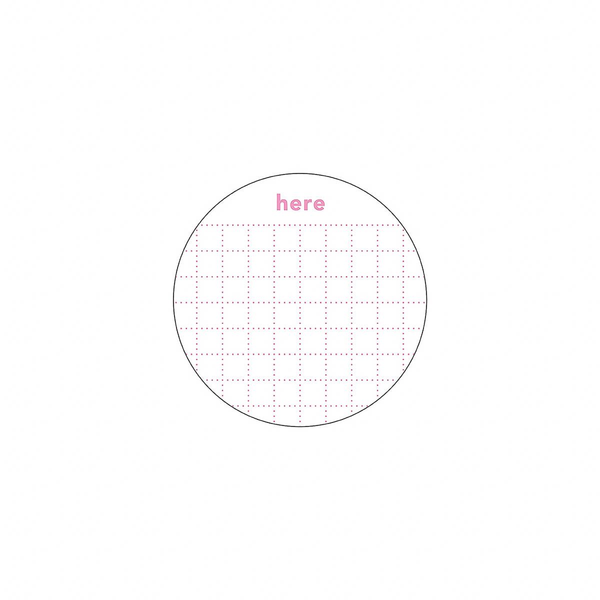 Indexsticker - isshoni. - Index To Do Sticker - Round
