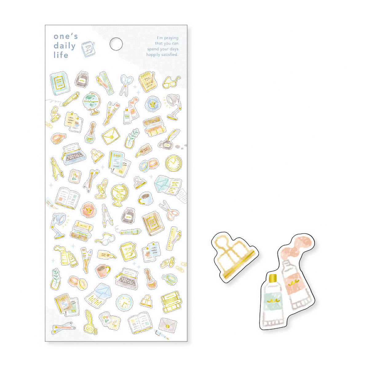 Journalsticker - one’s daily life