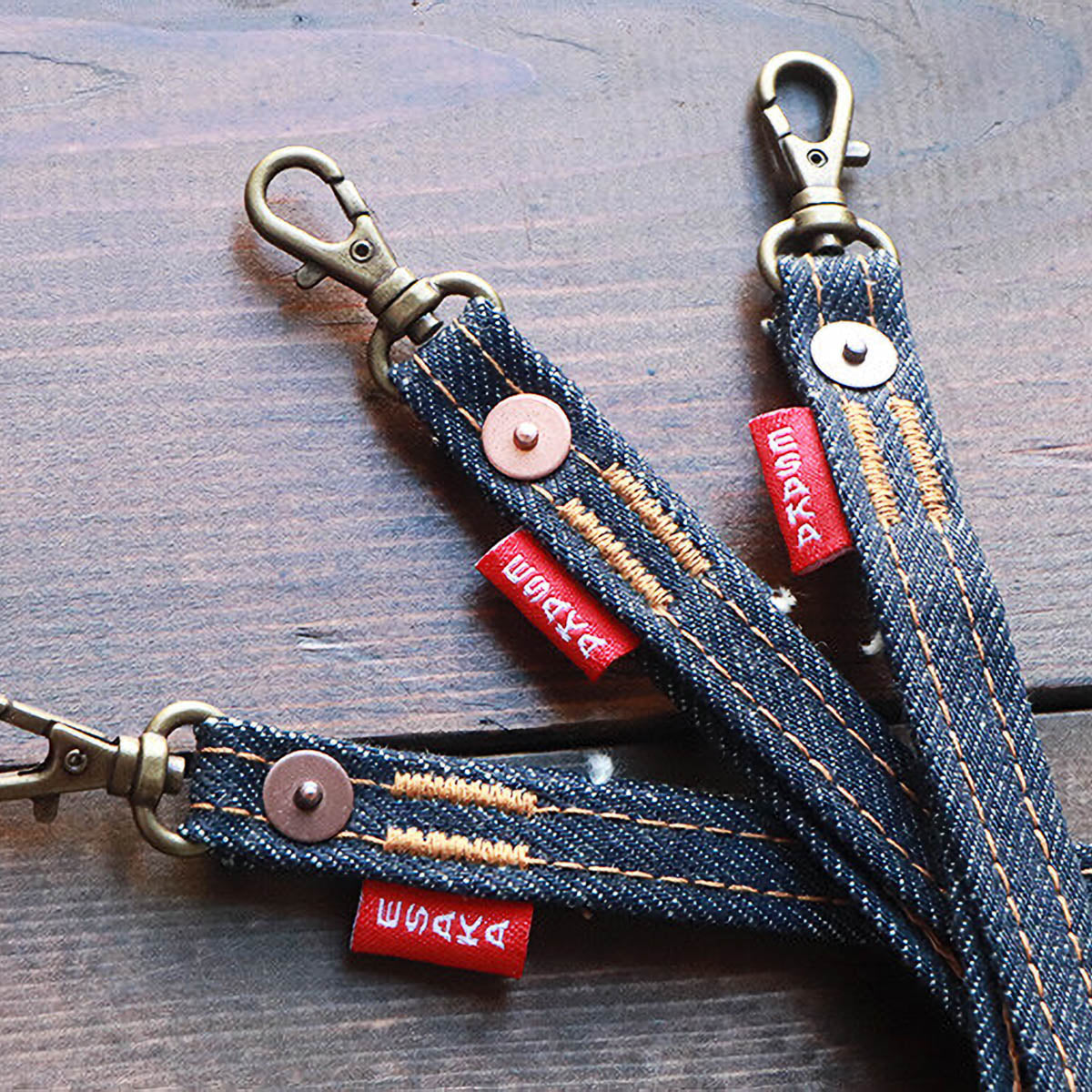 Schlüsselanhänger - Esaka Jeans - Indigo