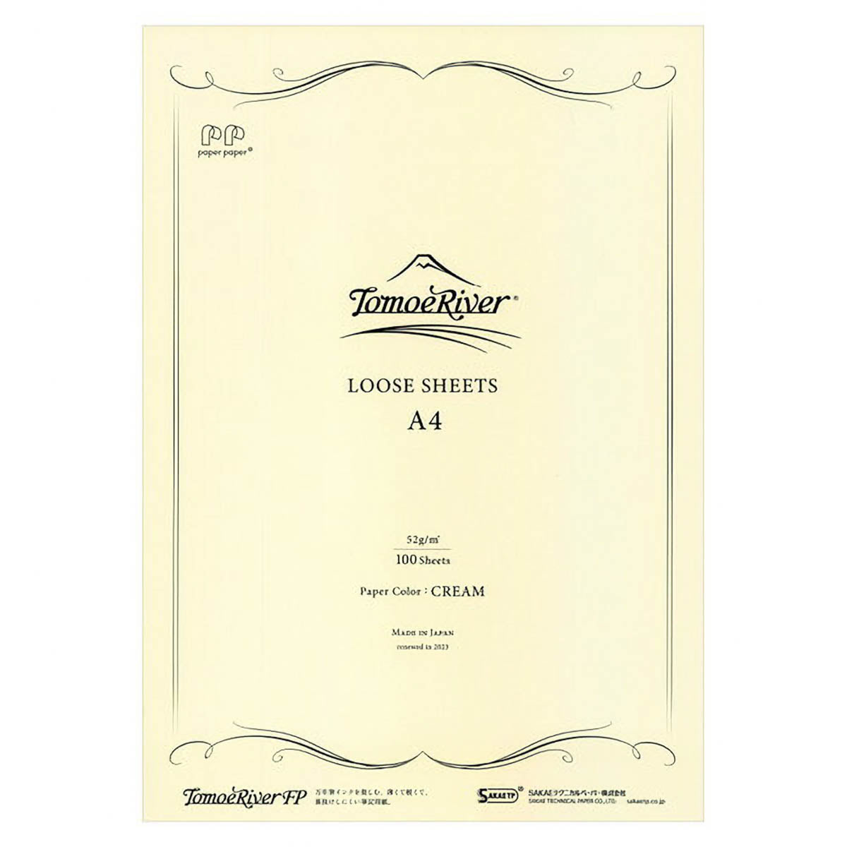 Briefpapier - Tomoe River FP - Loose Sheets - 52g - Cream