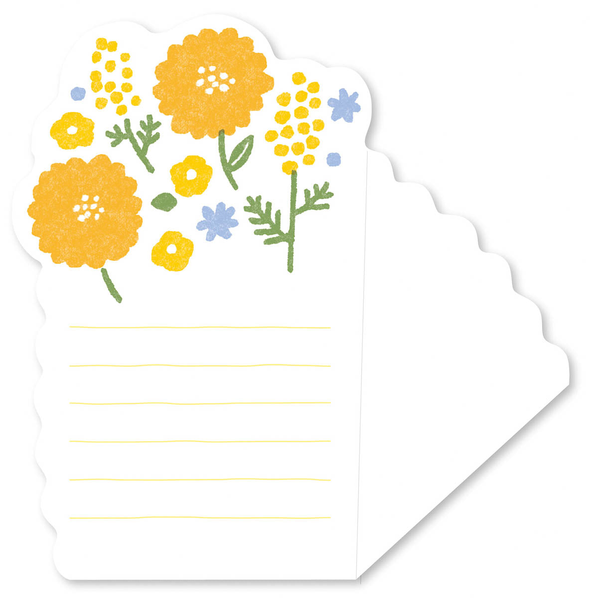 Briefpapier-Set - Blumenbouquet