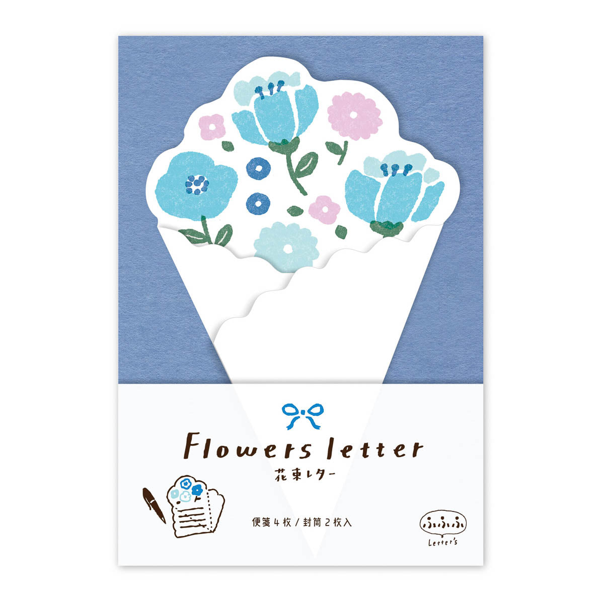 Briefpapier-Set - Blumenbouquet