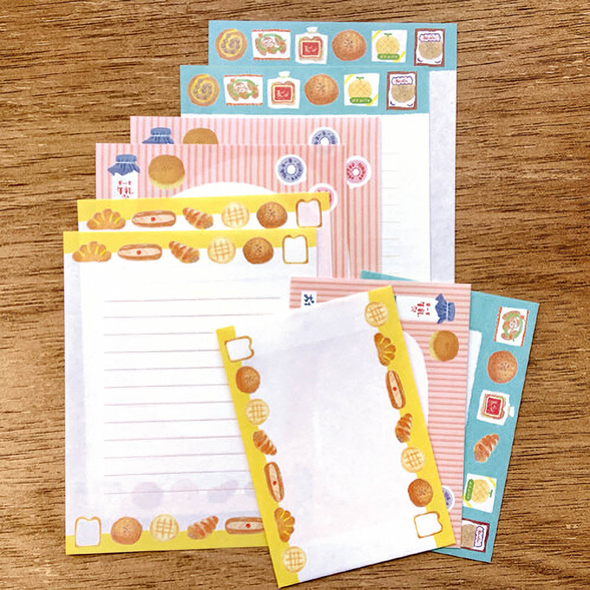 Briefpapier-Set - Retro Diary - Assorted