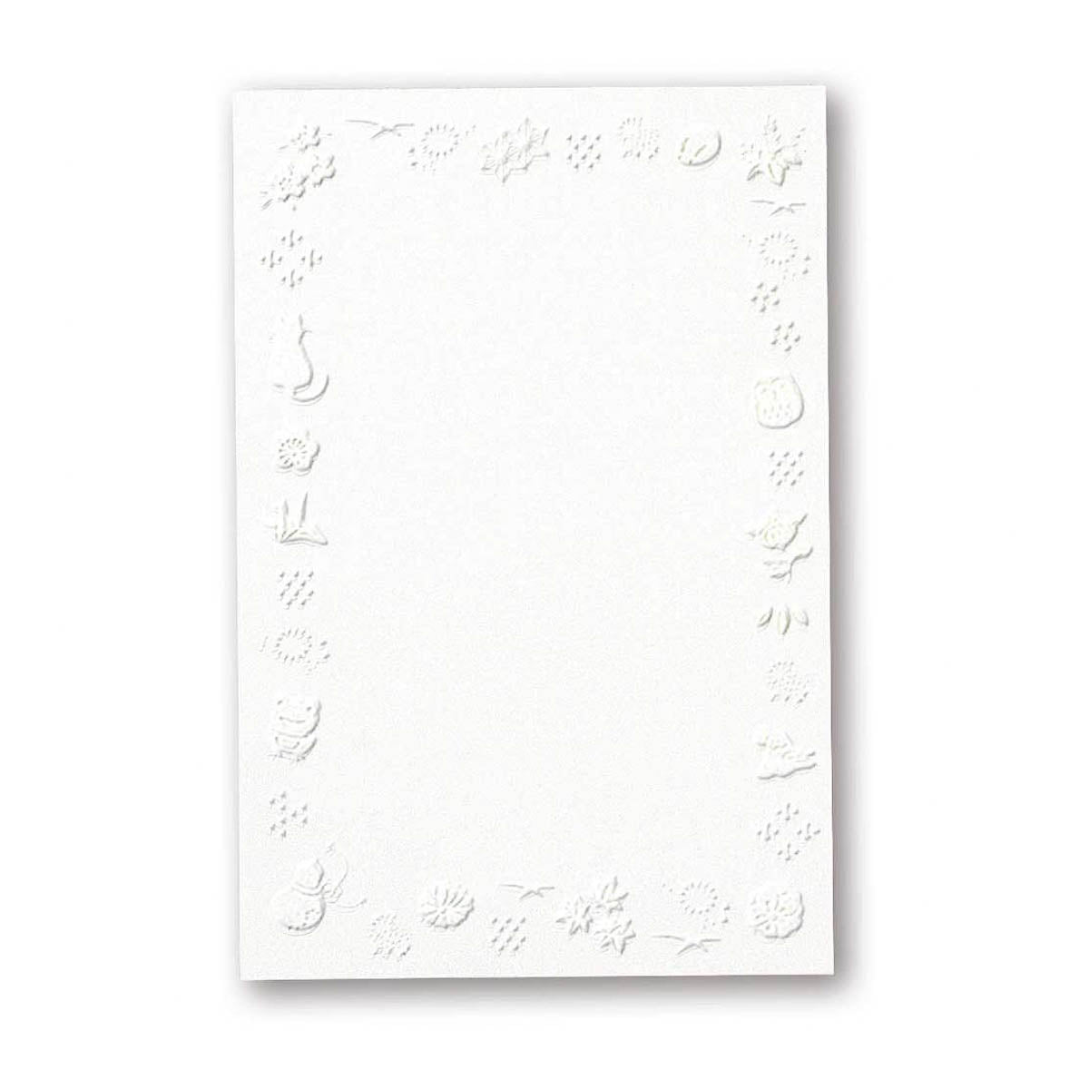 Briefpapier-Set - Geprägte Muster