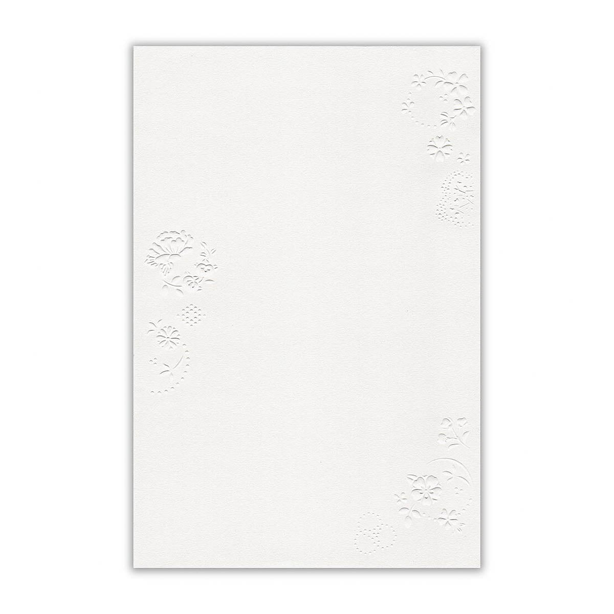 Briefpapier-Set - Geprägte Muster
