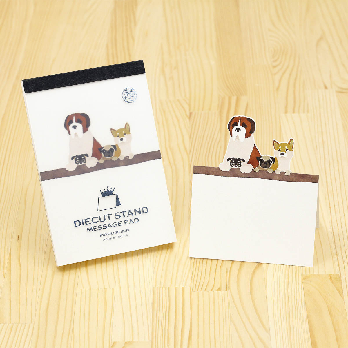 Notizblock - Die Cut Message Cards - Animals