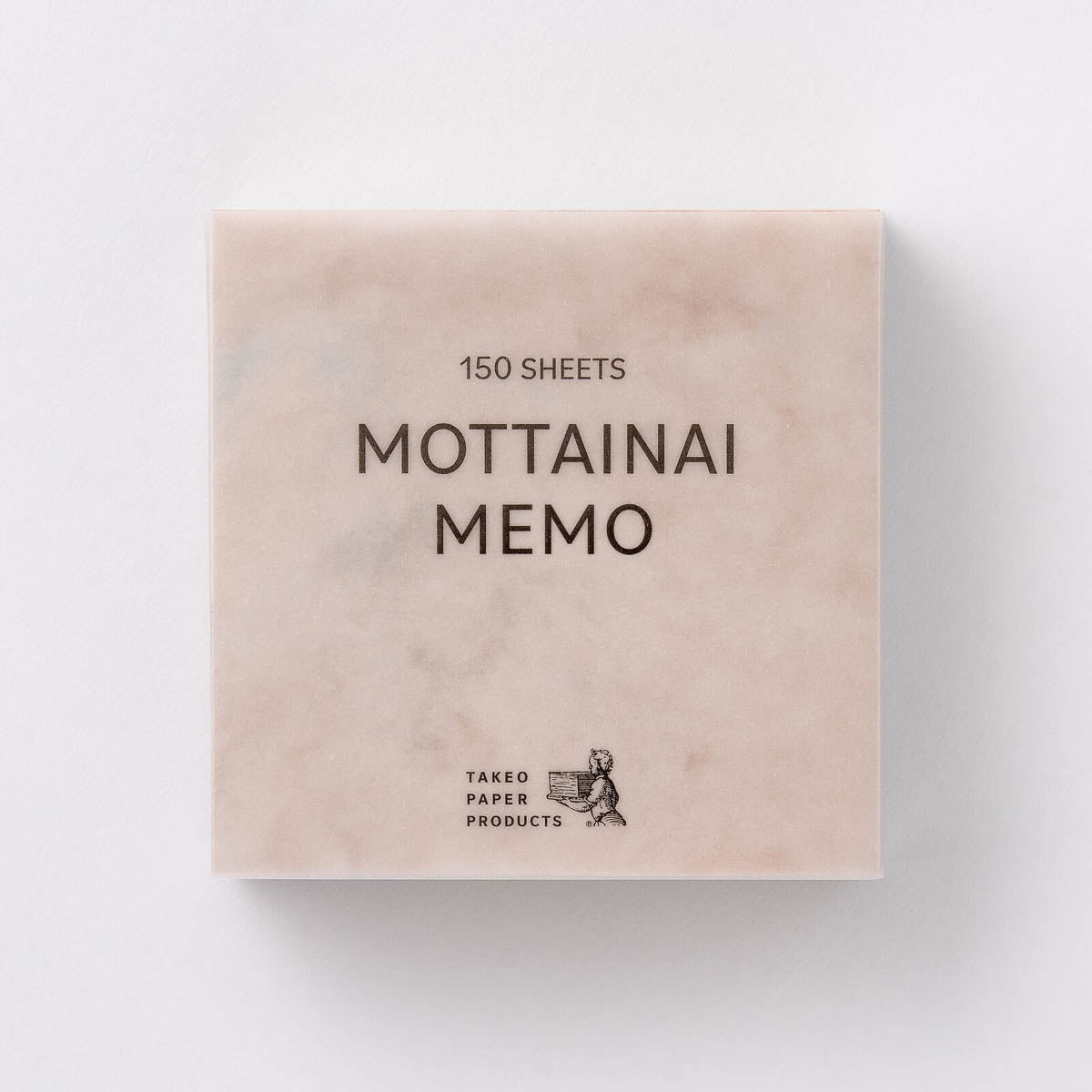 Notizblock - Takeo Paper - MOTTAINAI MEMO - 2024