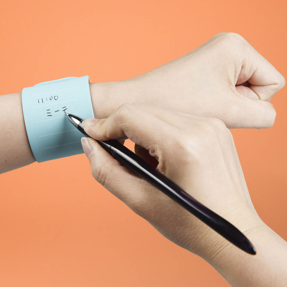 Notizblock - wemo - Writable Wristband