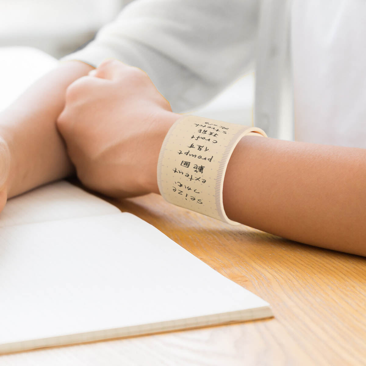 Notizblock - wemo - Writable Wristband