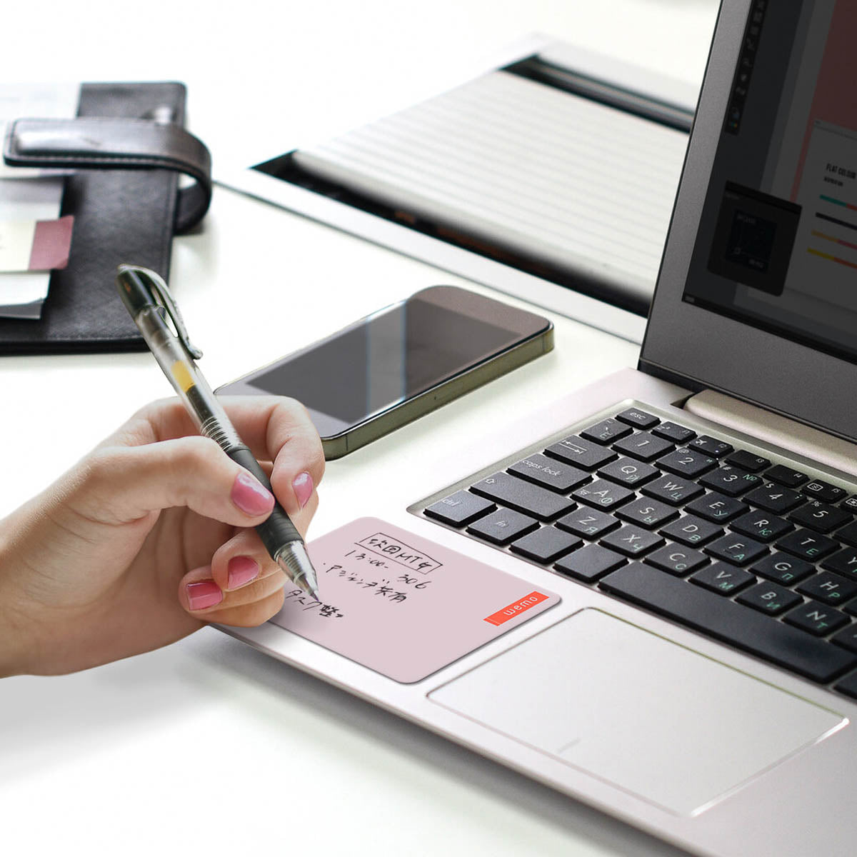 Notizblock - wemo - Writable Pad Sticky S